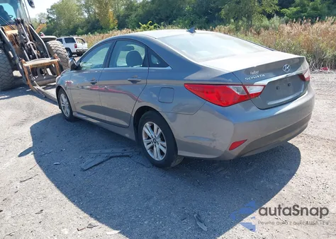 2014 Hyundai Sonata Gls from USA, damaged, VIN 5NPEB4AC1EH848883
